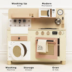 Le Toy Van Rattan Family Wooden Play Kitchen