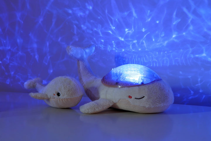 Cloud B Tranquil Whale Projector, Night Light & Sound - White
