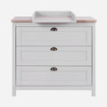 Tutti Bambini Verona Changing Unit - Dove Grey/Oak