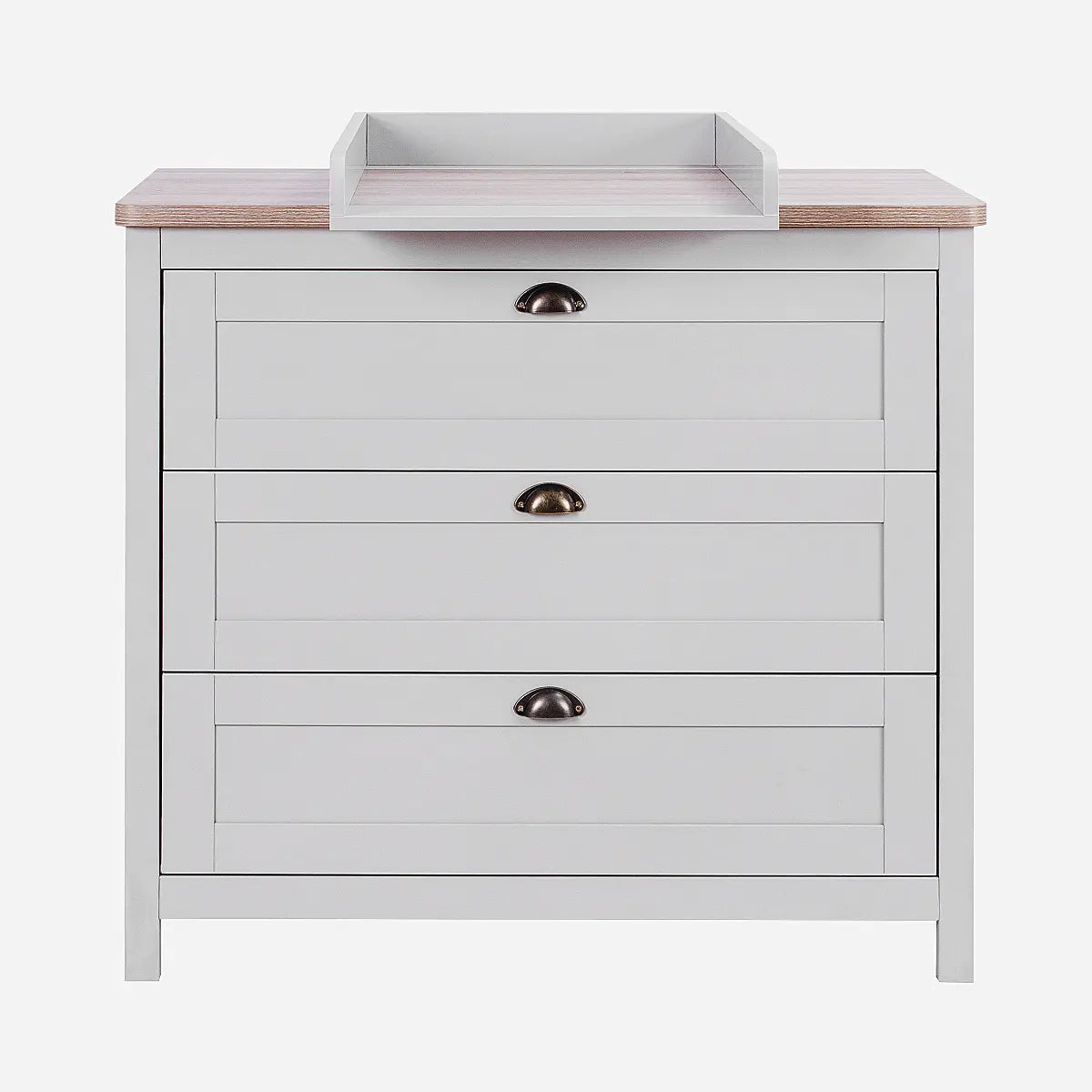 Tutti Bambini Verona Changing Unit - Dove Grey/Oak