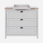 Tutti Bambini Verona Changing Unit - Dove Grey/Oak