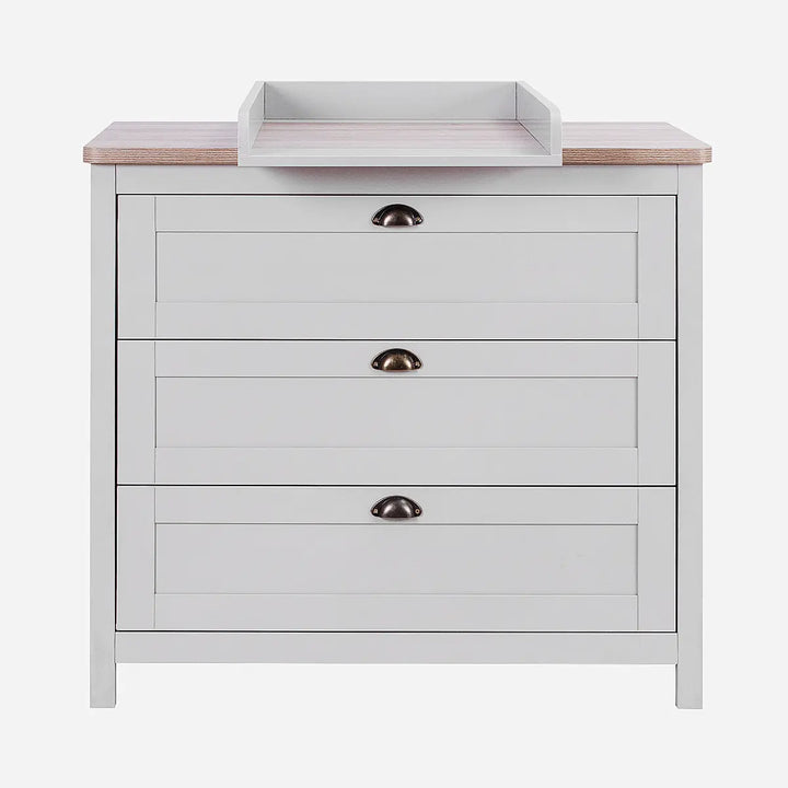 Tutti Bambini Verona Chest Changer Dove Grey/Oak