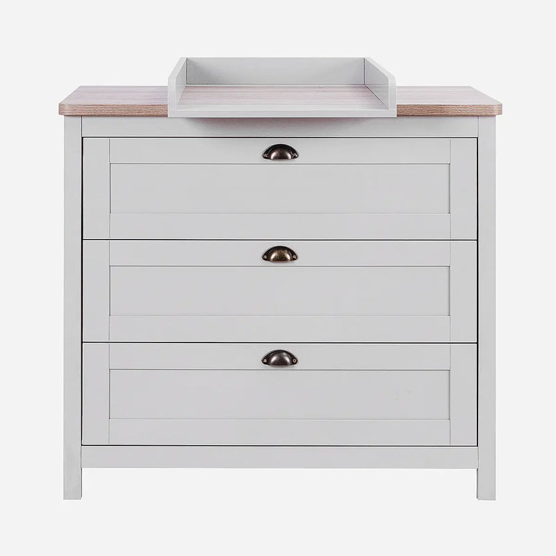 Tutti Bambini Verona Changing Unit - Dove Grey/Oak