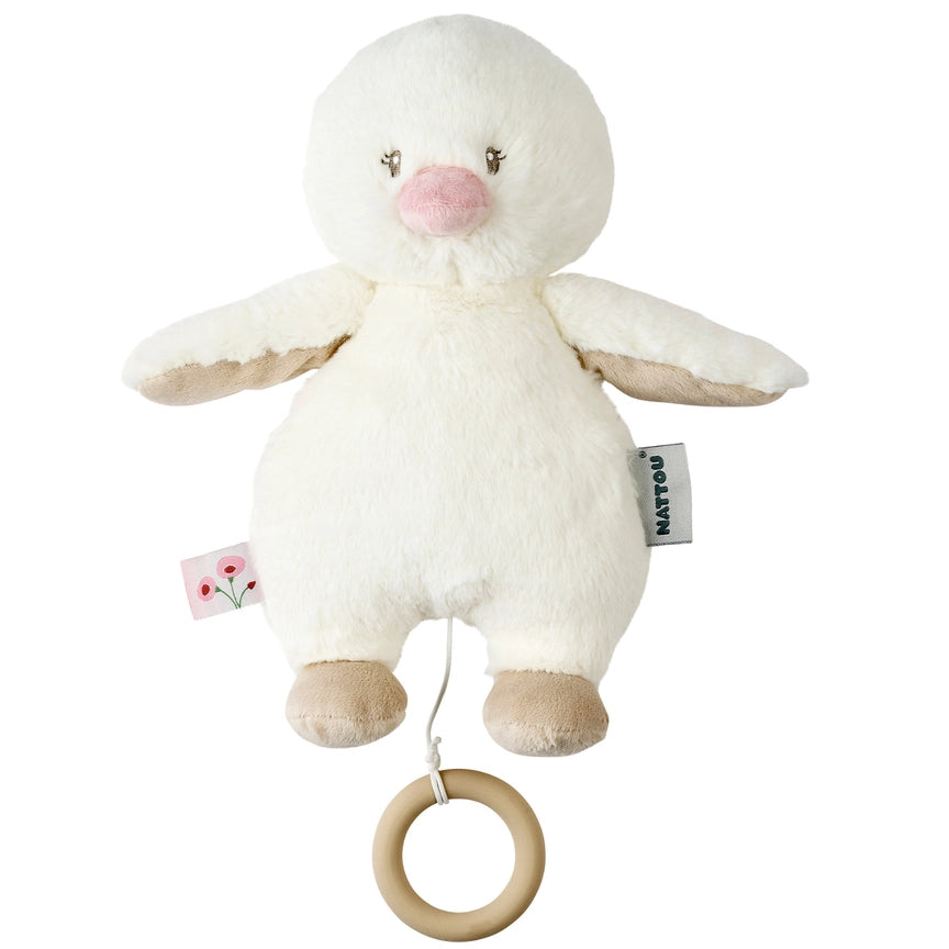Nattou Fanfan Musicial Duck 30cm Soft Plush Toy