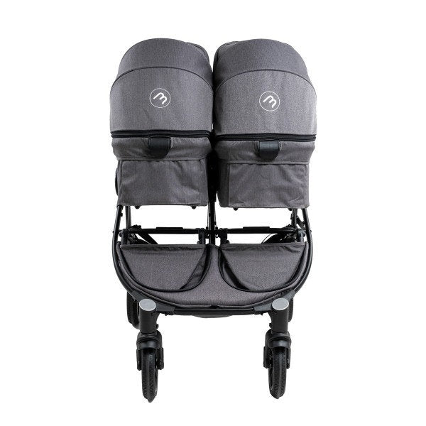 Baby Monsters Easy Twin 4.0 Twin Pushchair + x2 Carrycots