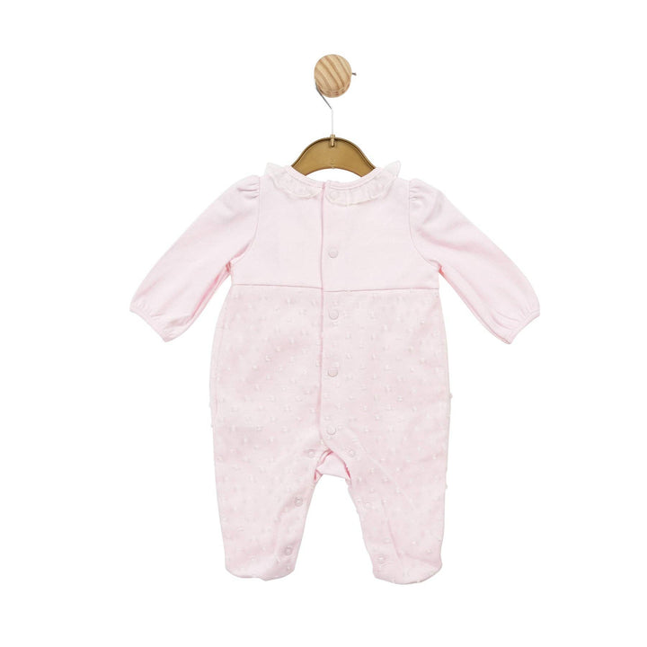 Mintini Baby Pink Dot All in One - Pink