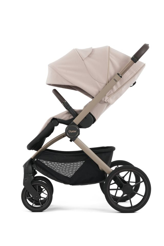 Oyster Vee Stroller Bundle - Vanilla