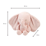 Nattou FanFan Maxi Cuddle Elephant – Pink (60cm)