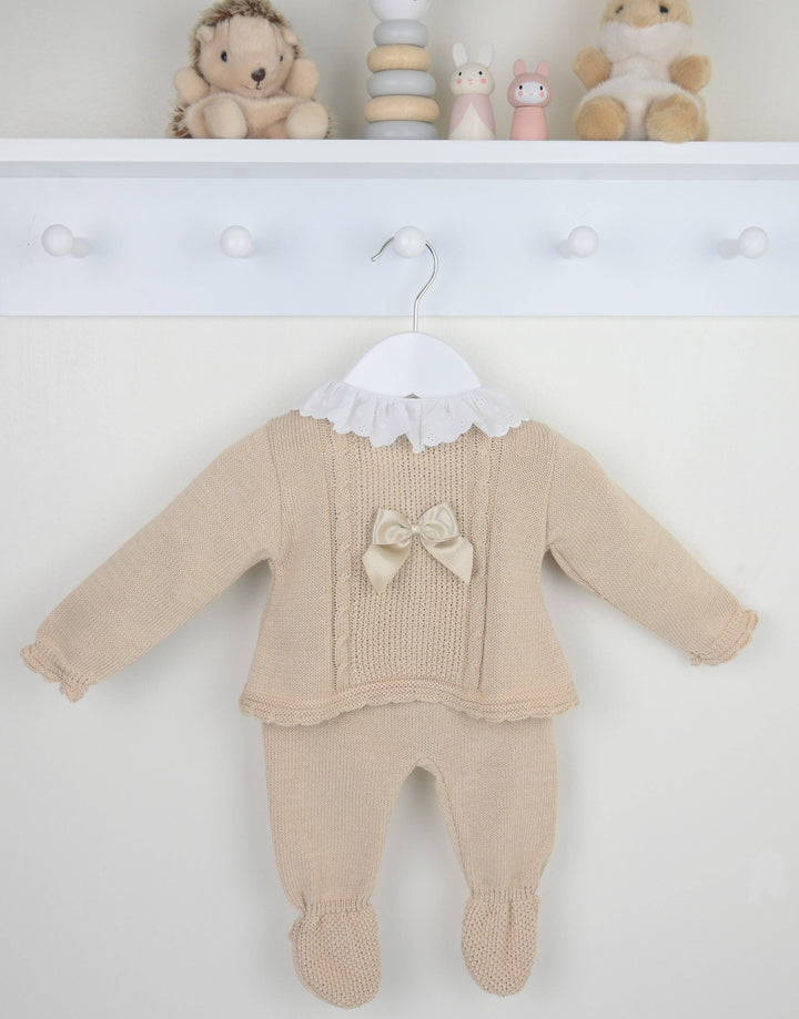 Pex Naomi 2 Piece Trouser Suit - Natural