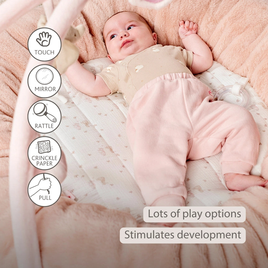 Nattou Super Stuffed Playmat With Arches - Fanfan