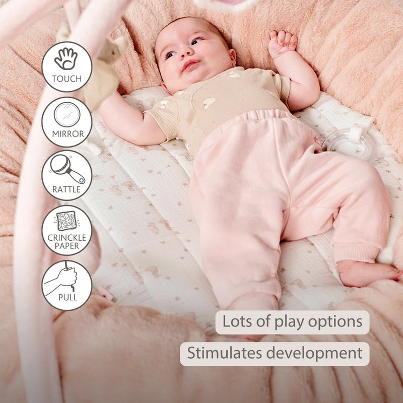 Nattou Super Stuffed Playmat With Arches - Fanfan
