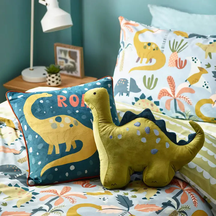 Little Dinos Scandi Toddler Bed Duvet Cover Set