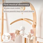 Nattou Fanfan Baby Musical Wooden Mobile