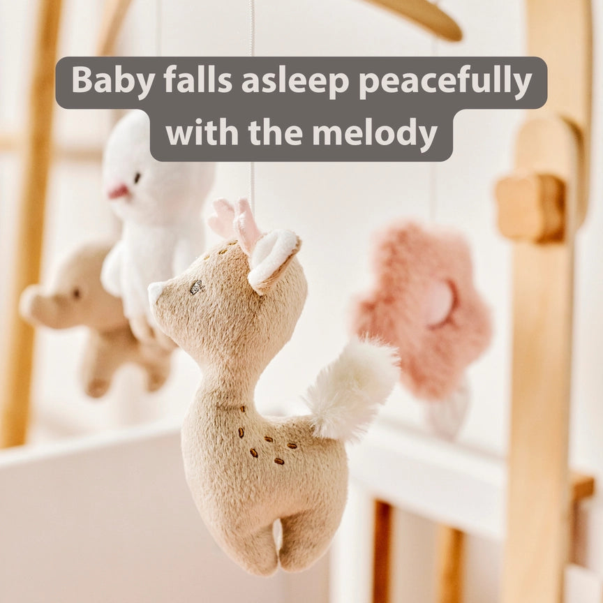 Nattou Fanfan Baby Musical Wooden Mobile