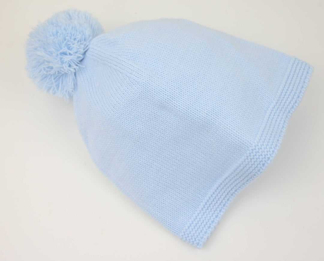 Pex Bertie 2 Piece Outfit + Pom Pom Hat - Blue