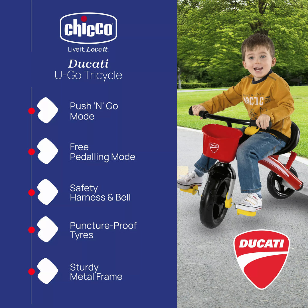 Chicco Ducati U-Go Tricycle