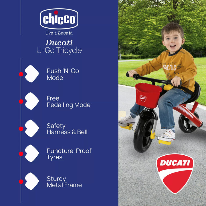 Chicco Ducati U-Go Tricycle
