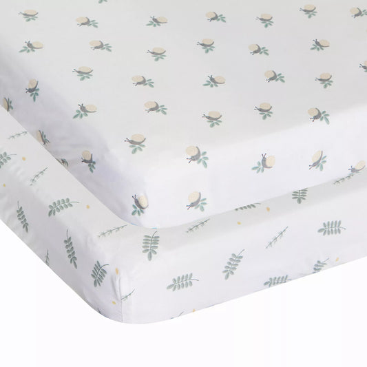 Chicco Next2Me Bamboo Forever Cot Set 2 Pieces - Greenery