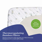 Chicco Next2Me Crib 2Pack Sheets Set - Greenery