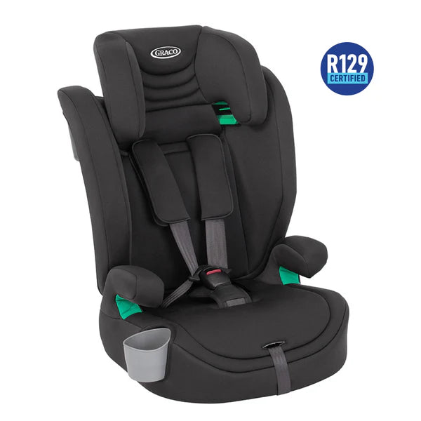 Graco Eldura R129 Toddler Car Seat - Midnight