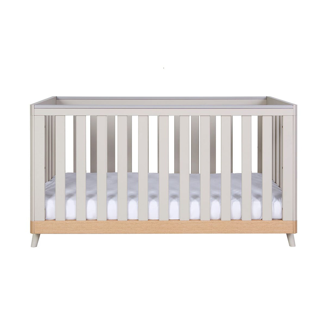 Tutti Bambini Hygge Cot Bed 2 Piece Room Set - Light Oak/White Sand