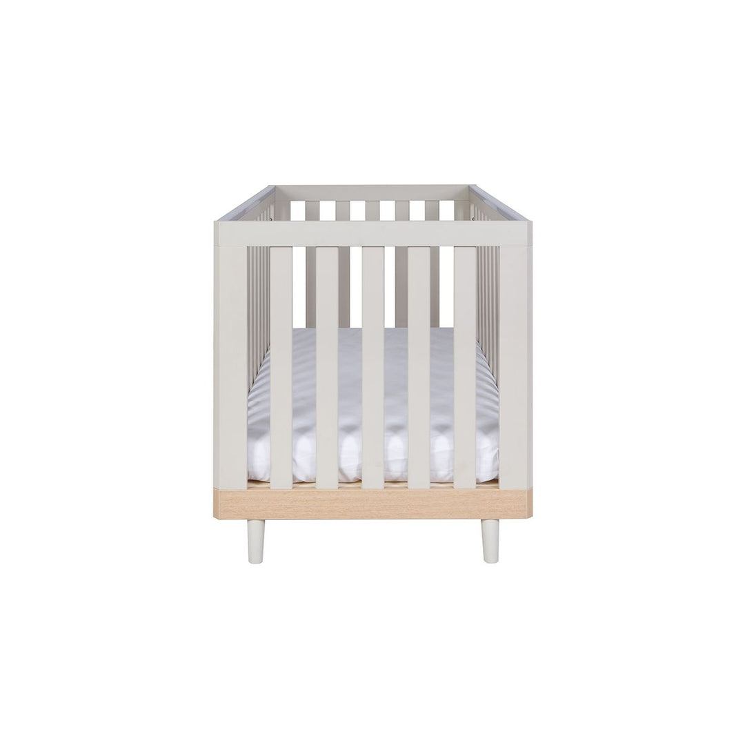 Tutti Bambini Hygge Cot Bed 2 Piece Room Set - Light Oak/White Sand