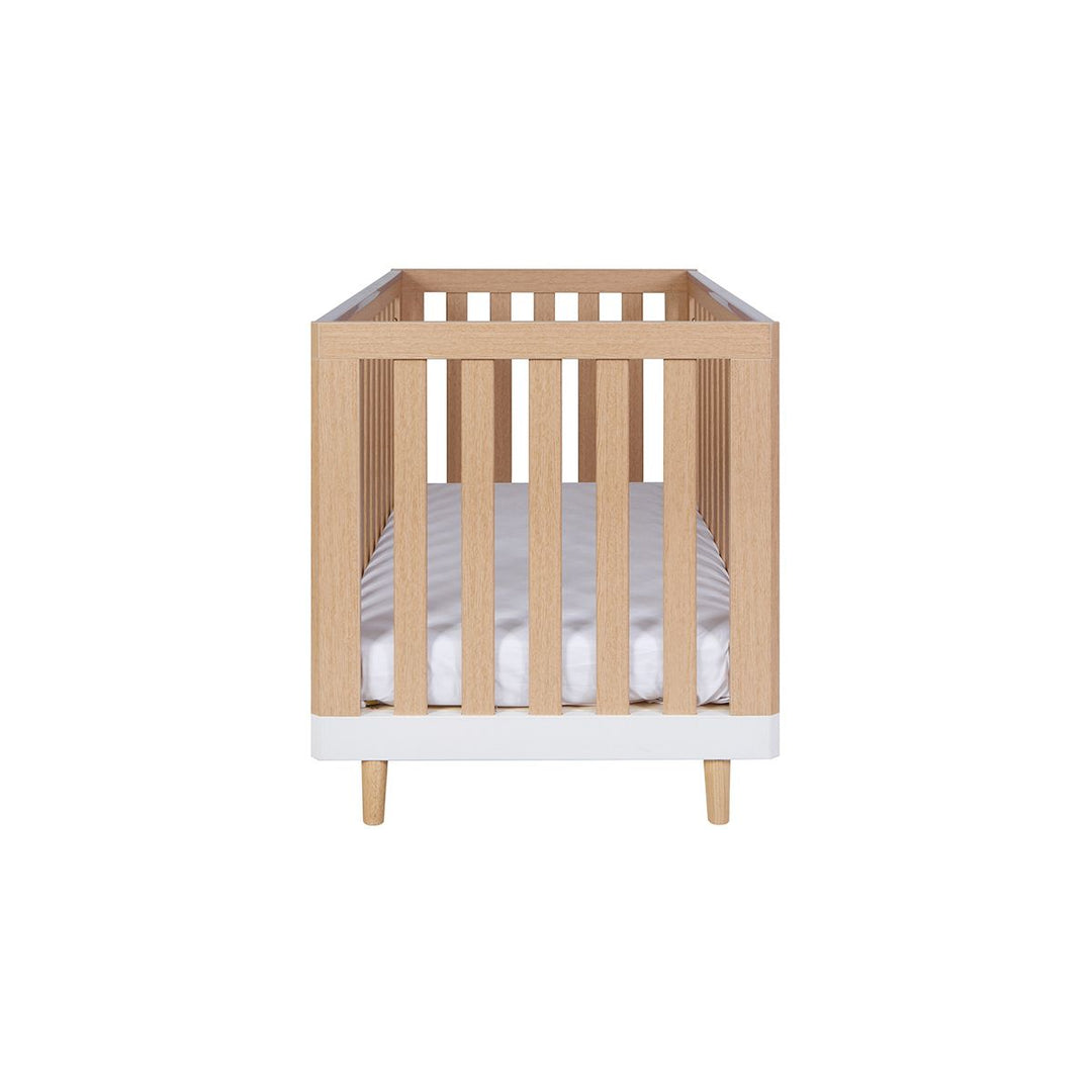 Tutti Bambini Hygge Cot Bed 2 Piece Room Set - White/Light Oak