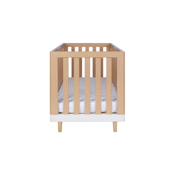 Tutti Bambini Hygge Cot Bed 2 Piece Room Set - White/Light Oak