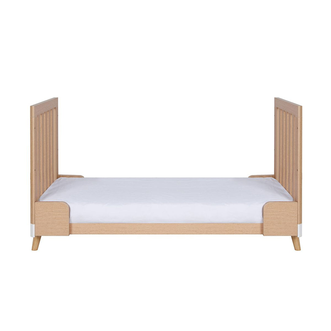 Tutti Bambini Hygge Cot Bed 2 Piece Room Set - White/Light Oak
