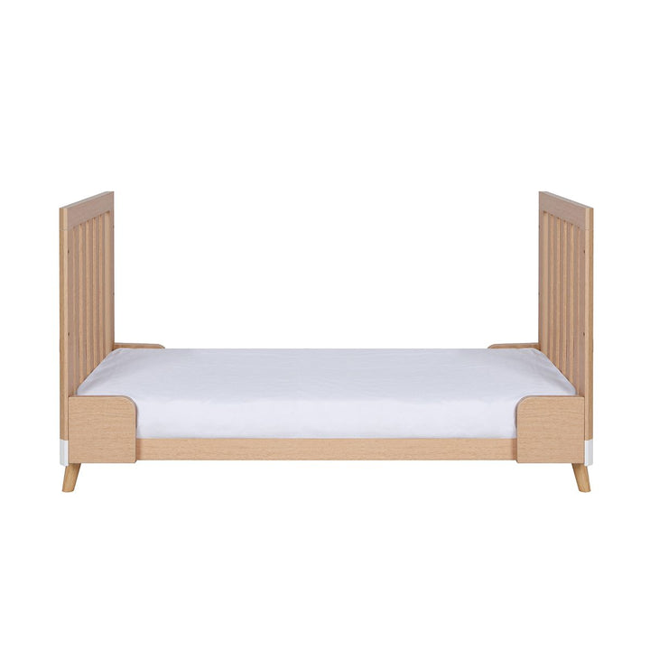 Tutti Bambini Hygge Cot Bed 2 Piece Room Set - White/Light Oak