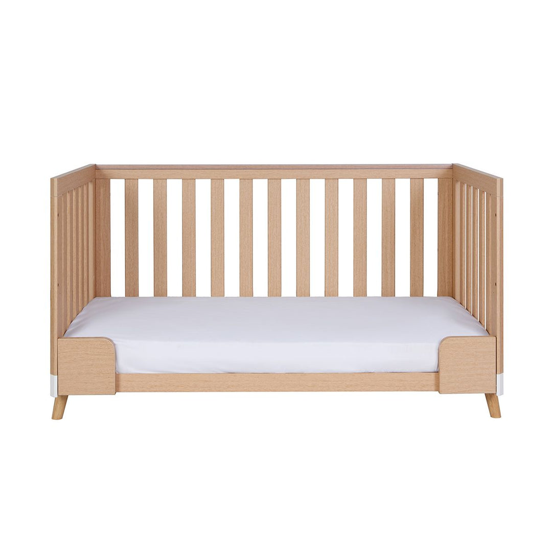 Tutti Bambini Hygge Cot Bed 2 Piece Room Set - White/Light Oak