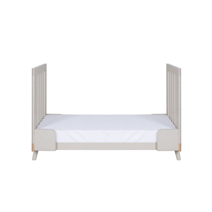 Tutti Bambini Hygge Mini Cot Bed 2 Piece Room Set - Light Oak/White Sand