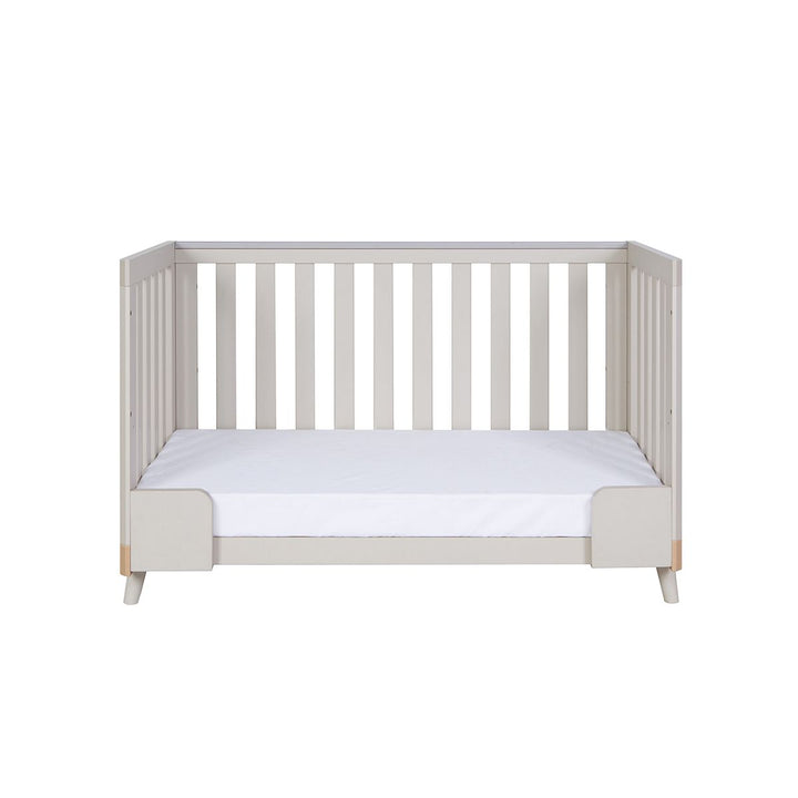 Tutti Bambini Hygge Mini Cot Bed 2 Piece Room Set - Light Oak/White Sand