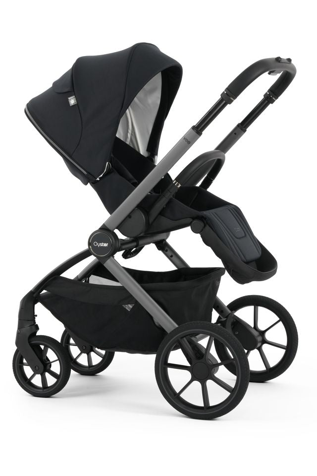 Oyster Vee Stroller Bundle - Liquorice
