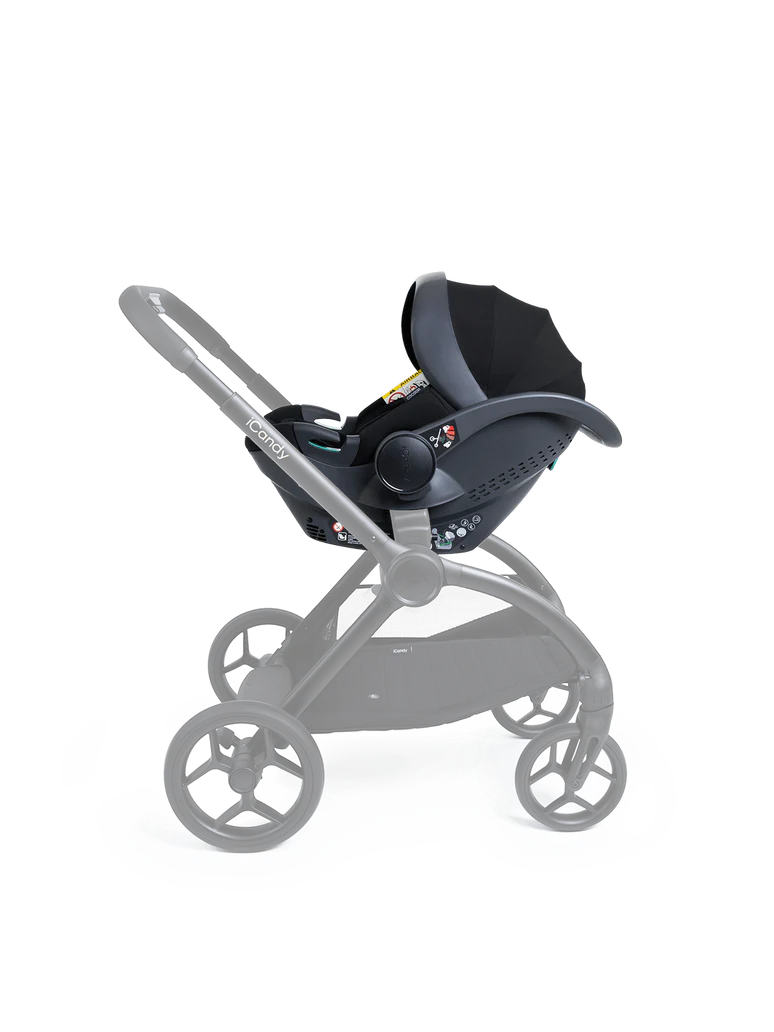 iCandy Cocoon 360 Infant Car Seat & Isofix Base - Black