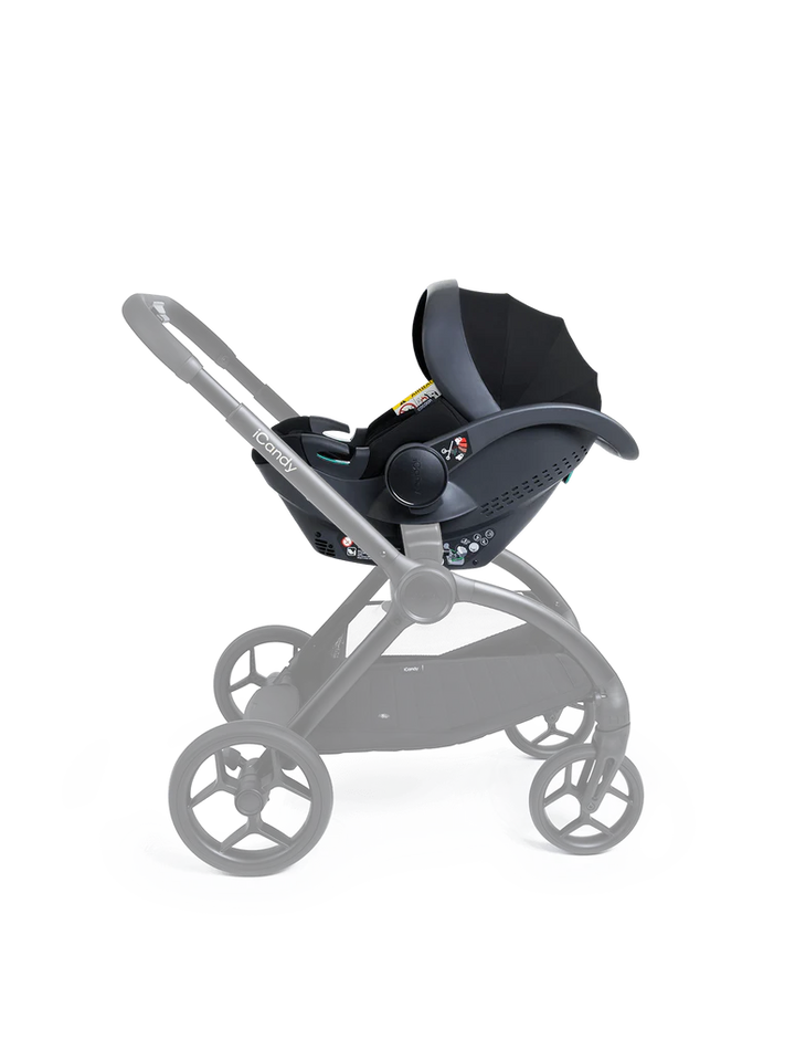 iCandy Cocoon 360 Infant Car Seat & Isofix Base - Black