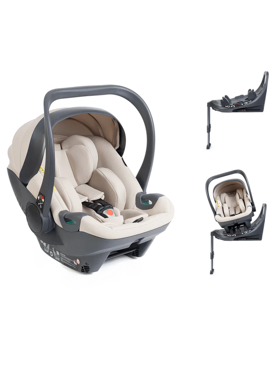 iCandy Cocoon 360 Infant Car Seat & Isofix Base - Sandstone