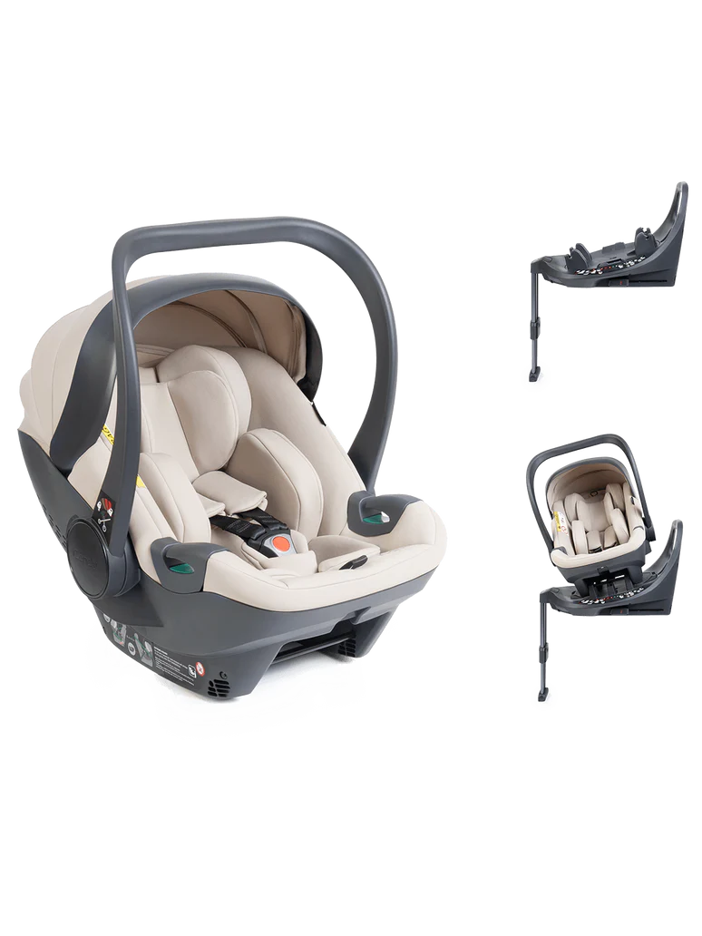 iCandy Cocoon 360 Infant Car Seat & Isofix Base - Sandstone