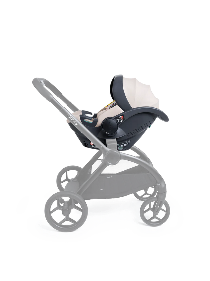 iCandy Cocoon 360 Infant Car Seat - Sandstone
