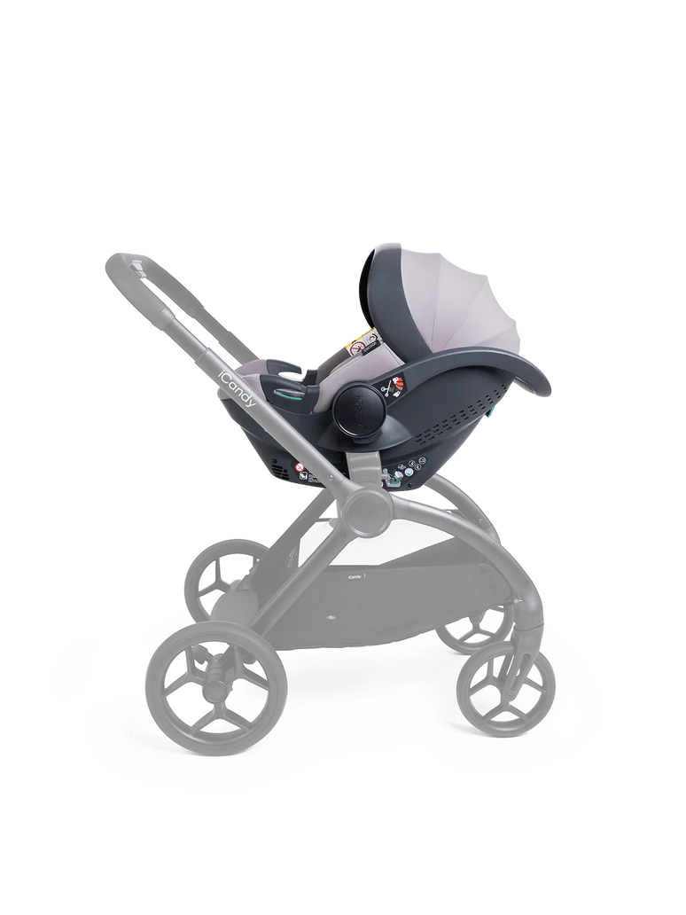 iCandy Cocoon 360 Infant Car Seat & Isofix Base - Storm Grey