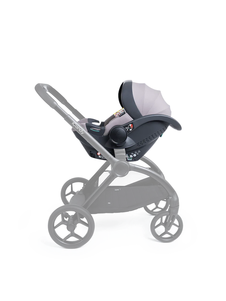 iCandy Cocoon 360 Infant Car Seat & Isofix Base - Storm Grey