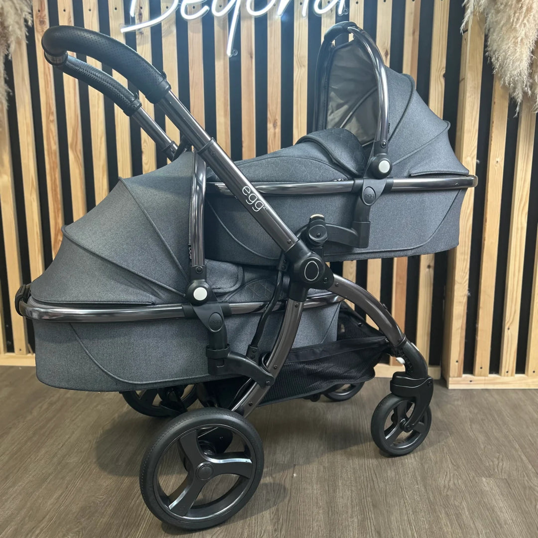 PRE LOVED egg2 Twin Tandem - Quartz