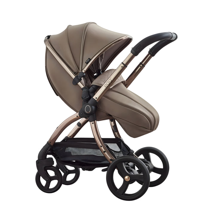 egg3 Luxury Maxi-Cosi Pebble 360 Pro Truffle Travel System Bundle - Mink