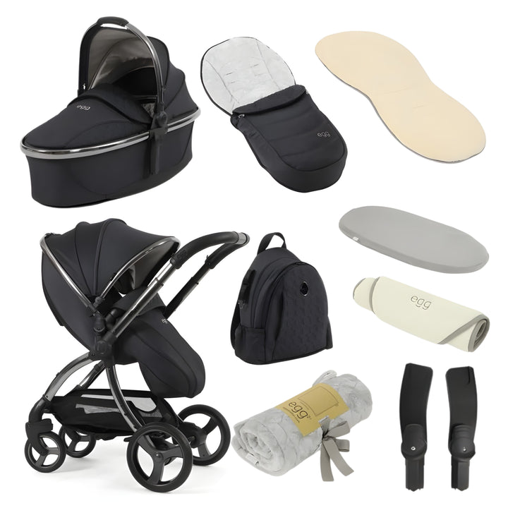 egg3 Snuggle 9 Piece Bundle - Carbonite