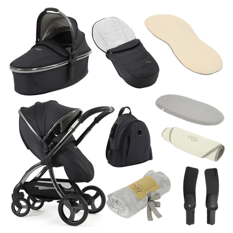 egg3 Snuggle 9 Piece Bundle - Carbonite