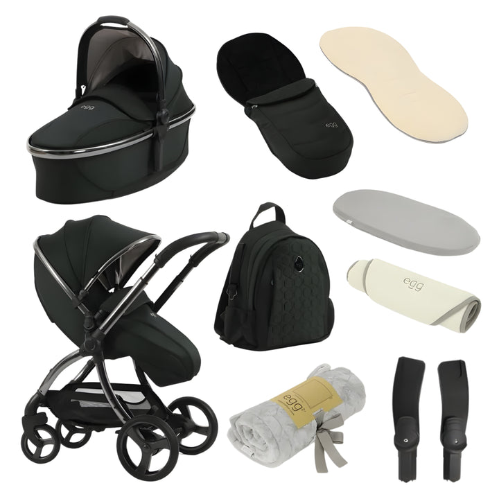 egg3 Snuggle 9 Piece Bundle - Black Olive