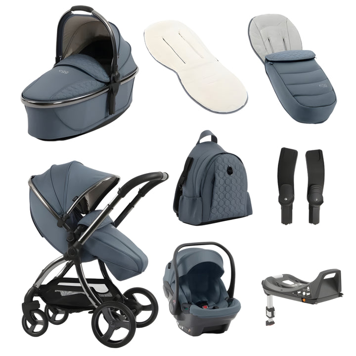 egg3 Luxury Travel System Bundle - Topaz