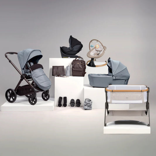Bababing Raffi MKII 16 Piece Travel System and Home Bundle - Duck Egg