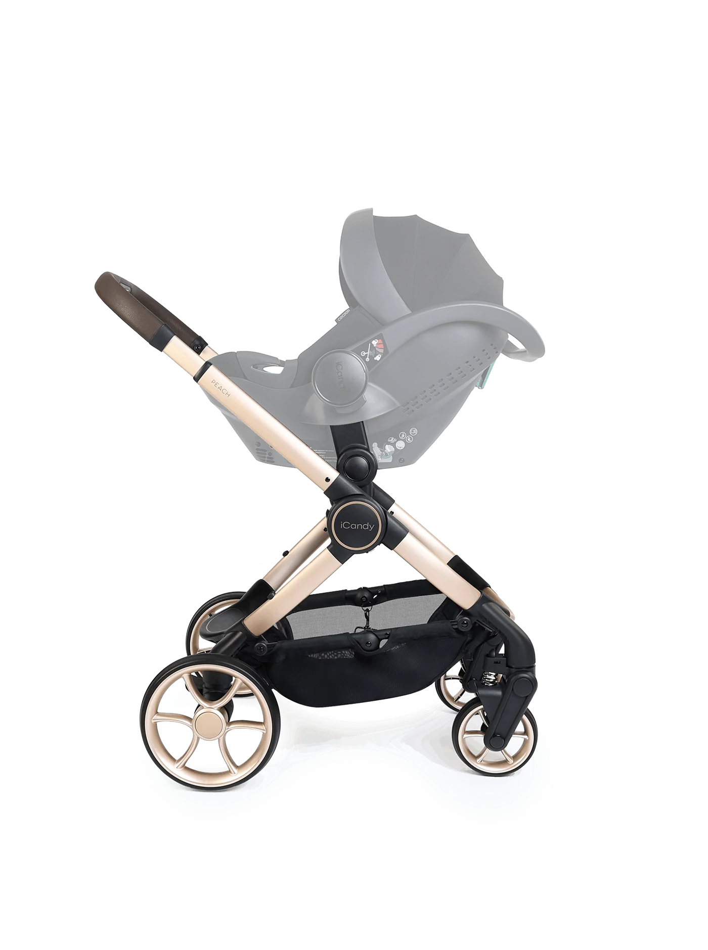 iCandy Peach 8 Editions Collection Complete Pushchair, Carrycot + Accessories Bundle - Biscotti