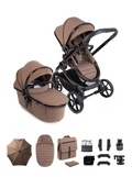 iCandy Peach 8 Editions Collection Complete Pushchair, Carrycot + Accessories Bundle - Coco